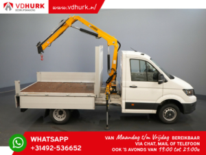 Volkswagen Crafter Open body 50 165 hp Effer 352S Crane/ Crane/ Autokran/ Open body/ Double Air