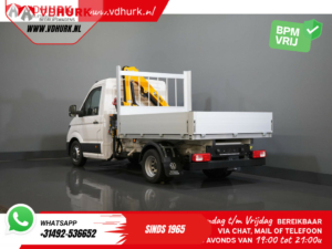 Volkswagen Crafter Open body 50 165 hp Effer 352S Crane/ Crane/ Autokran/ Open body/ Double Air