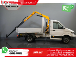 Volkswagen Crafter Open body 50 165 hp Effer 352S Crane/ Crane/ Autokran/ Open body/ Double Air