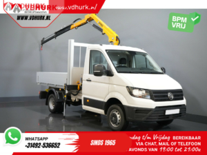 Volkswagen Crafter Open body 50 165 hp Effer 352S Crane/ Crane/ Autokran/ Open body/ Double Air