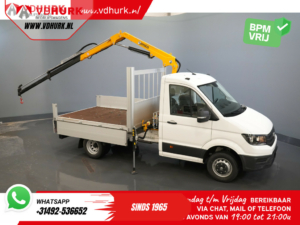 Volkswagen Crafter Open body 50 165 hp Effer 352S Crane/ Crane/ Autokran/ Open body/ Double Air