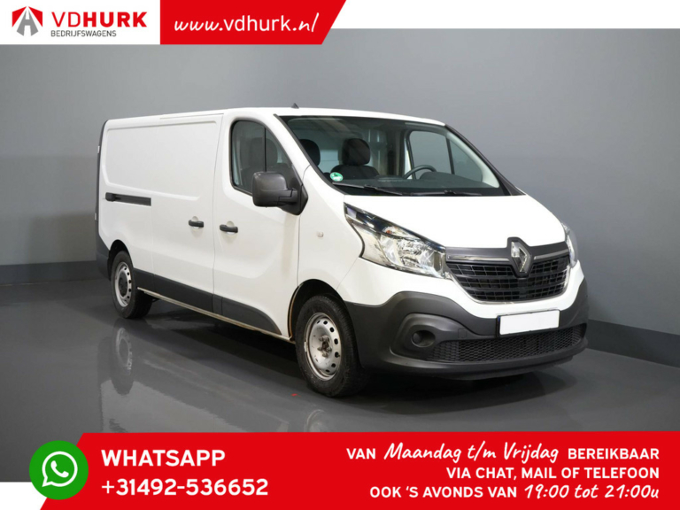 Renault Trafic Bestelbus 2.0 dCi 120 pk L2 3 Pers./ Keyless/ Airco/ PDC