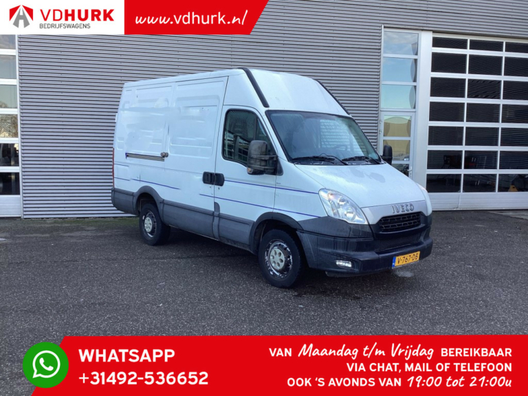 Iveco Daily Van 35S13V 2.3 EU5/ 3.5T capacitate de remorcare/ Gev.Scaune/ 270gr. Uși/ Cameră/ Climă/ Cruise