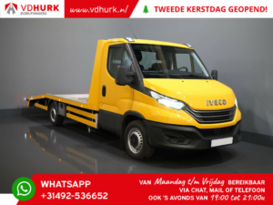 Iveco Daily Autotransporter 3.0 180 CV Autotransporter/ Drive-up remolque/ Autoambulancia/ Abschleppwagen/ Adapt.Cruise/ Suspensión neumática/ 3.5t Remolque Verm.