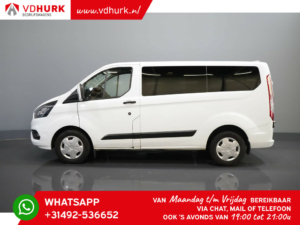 Ford Transit Custom Passenger Tourneo 2.0 TDCI € 32,250 incl. VAT/BPM Trend Combi/ Kombi/ 9 Person/ 9 P/ Cruise/ PDC/ Airco