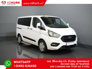 Ford Transit Custom Passenger Tourneo 2.0 TDCI € 33.012,- IVA incl./BPM Trend Combi/ Kombi/ 9 Person/ 9 P/ Cruise/ PDC/ Airco