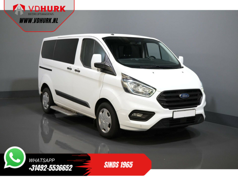 Ford Transit Custom Passenger Tourneo 2.0 TDCI €33,466,- incl. VAT/BPM Trend Combi/ Kombi/ 9 Person/ 9 P/ Cruise/ PDC/ Airco