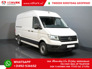 Volkswagen Crafter Van 35 2.0 TDI 140 ch DSG Aut. L3H3 2025 MODEL/ LED/ Virtual Cockpit/ Camera/ Cruise/ Carplay/ Gev.Stoel