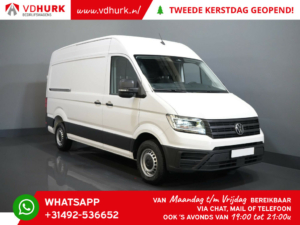 Volkswagen Crafter Van 35 2.0 TDI 140 ch DSG Aut. L3H3 2025 MODEL/ LED/ Virtual Cockpit/ Camera/ Cruise/ Carplay/ Gev.Stoel