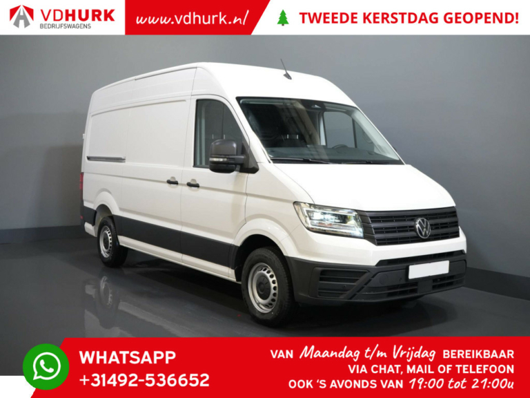 Volkswagen Crafter Van 35 2.0 TDI 140 ch DSG Aut. L3H3 2025 MODEL/ LED/ Virtual Cockpit/ Camera/ Cruise/ Carplay/ Gev.Stoel