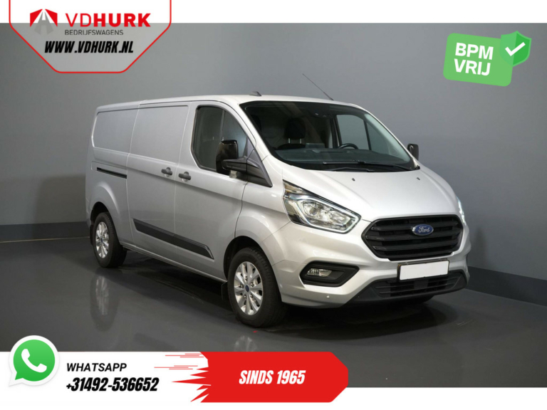 Ford Transit Custom Van 2.0 TDCI 130 ch L2 BPM GRATUIT ! NL Car/ Carplay/ Camera/ PDC/ Cruise/ LMV/ Towbar