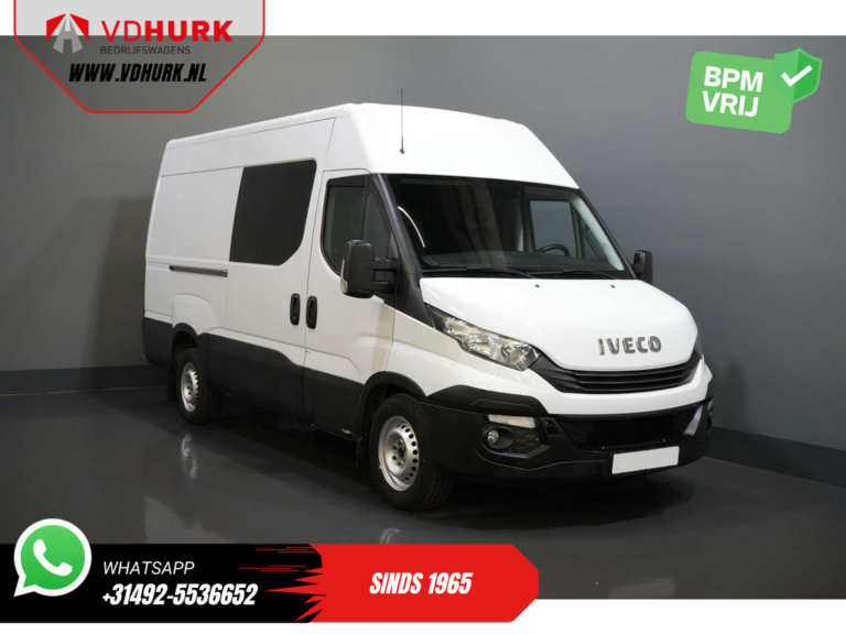 Iveco Daily Van 35S16V 2.3 L3H2 155 hp Aut DC Double Cab BPM FREE ! 3.5T tow/ Climate/ Cruise/ Camera/ Towbar