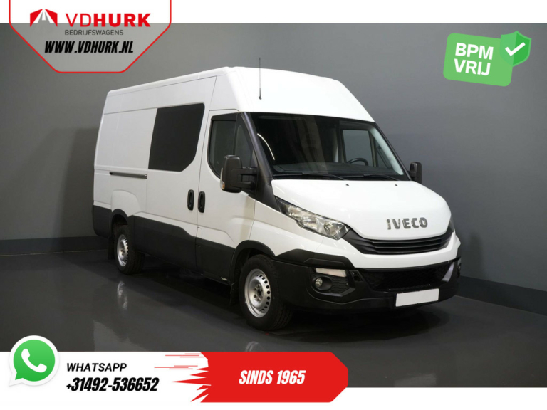 Iveco Daily Van 35S16V 2.3 L3H2 155 cv Aut DC Doppia Cabina BPM GRATIS! 3.5T traino/ Clima/ Crociera/ Telecamera/ Gancio di traino