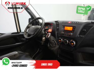 Iveco Daily Bestelbus 35S16V 2.3 L3H2 155 pk Aut. DC Dubbel cabine BPM VRIJ! 3.5T trekverm./ Climate/ Cruise/ Camera/ Trekhaak