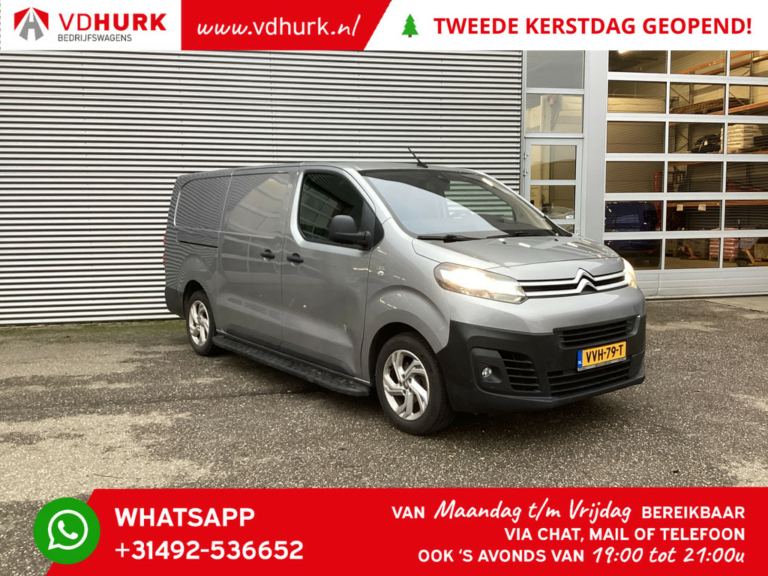 Citroën Jumpy Van 2.0 HDI 180 ch Aut. L3 (DEMO) Head Up/ Sidestep/ Carplay/ 2.5t Dispositif de remorquage/ Caméra/ PDC/ Sièges / 17