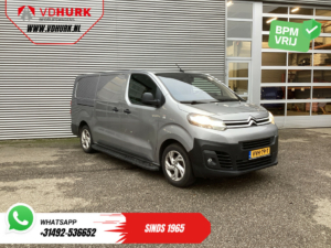 Citroën Jumpy Van 2.0 HDI 180 hp Aut. L3 DB Belt VV/ Carplay/ 2.5t Towing device/ Camera/ PDC/ Seatverw./ 17