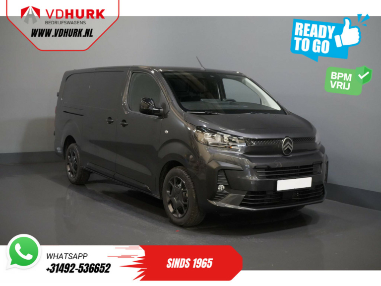 Citroën Jumpy Van 2.0 HDI 180 KM Aut. L3 BPM FREE/ Virtual Cockpit/ 2,5t hak holowniczy/ Carplay/ Navi/ Kamera/ PDC/ Cruise/ Airco