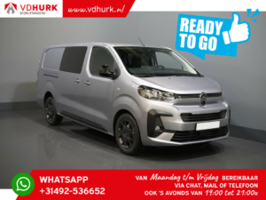 Citroën Jumpy Van 2.0 HDI 180 CV Aut. L3 DC Virtual.cockpit/ doble cabina/ 2x Puerta corredera/ carplay/ Navi/ Cámara/ PDC/ Cruise/ Airco