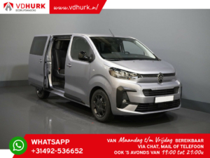 Citroën Jumpy Van 2.0 HDI 180 CV Aut. L3 DC Virtual.cockpit/ doble cabina/ 2x Puerta corredera/ carplay/ Navi/ Cámara/ PDC/ Cruise/ Airco