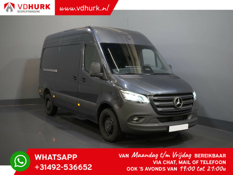 Mercedes-Benz Sprinter Van 319 L2H2 Pro/ 3.5T Gancho de remolque/ LED/ Cámara/ Crucero/ Gev. Asiento