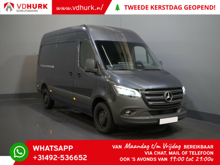 Mercedes-Benz Sprinter Van 319 L2H2 Pro/ 3.5t Attelage/ LED/ MBUX/ Carplay/ Camera/ Cruise/ Gev. Siège