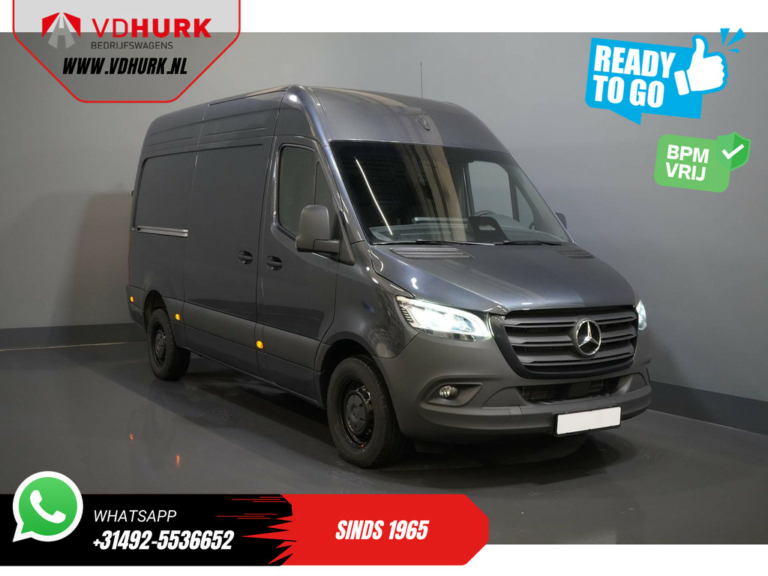 Mercedes-Benz Sprinter Bestelbus 319 CDI Aut. L2H2 BPM VRIJ LED/ 3.5t Trekverm./ Gev.Stoel/ Camera/ Cruise