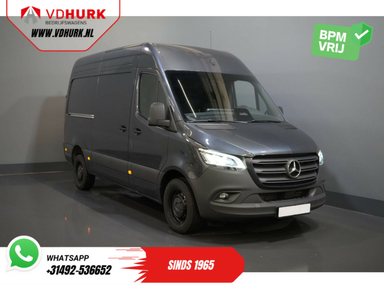 Mercedes-Benz Sprinter Van 319 CDI Aut. L2H2 BPM FREE LED/ 3,5t Urządzenie holownicze/Fotel samochodowy/Kamera/Chevise