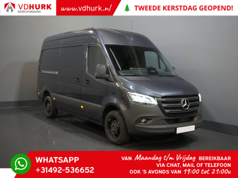 Mercedes-Benz Sprinter Van 319 L2H2 Pro/ 3.5t Attelage/ LED/ MBUX/ Carplay/ Camera/ Cruise/ Gev. Siège