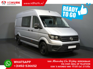 Volkswagen Crafter Van 2.0 TDI 180 ch Aut. L3H3 DC Double Cab 7pers./ Charpentier/ Attelage/ Carplay/ Caméra/ / Croisière