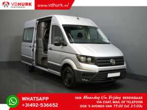 Volkswagen Crafter Van 2.0 TDI 180 ch Aut. L3H3 DC Double Cab 7pers./ Charpentier/ Attelage/ Carplay/ Caméra/ / Croisière