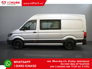 Volkswagen Crafter Van 2.0 TDI 180 ch Aut. L3H3 DC Double Cab 7pers./ Charpentier/ Attelage/ Carplay/ Caméra/ / Croisière