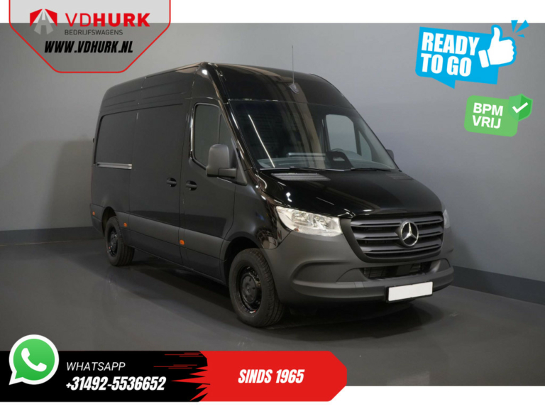 Mercedes-Benz Sprinter Van 317 CDI Aut. L2H2 BPM-FREE/ 3,5t Urządzenie holownicze/ Panelowe/ Kamera/ Rejs/ Hak holowniczy/ Stopień/ Składane siedzenie