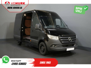 Mercedes-Benz Sprinter Bestelbus 317 CDI Aut. L2H2 BPM VRIJ! 3.5t Trekverm./ Betimmerd/ Camera/ Cruise/Trekhaak/ Opstap/ Gev.stoel