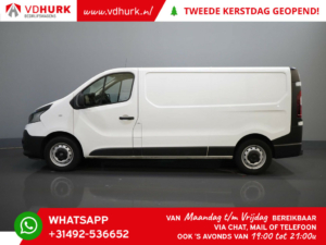 Renault Trafic Van 2.0 dCi 120 к.с. L2 3 чол./ Безключовий/ Airco/ PDC