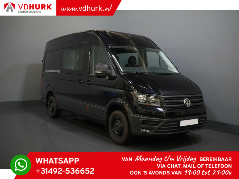 Volkswagen Crafter Van 2.0 TDI 180 KM Aut. L3H3 DC Double Cab 7pers./ BPM FREE/ Carpentered/ Towbar/ Carplay/ Camera/ / Cruise