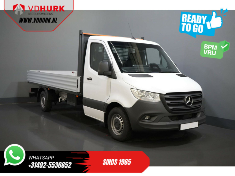 Mercedes-Benz Sprinter Open laadbak 317 CDI Aut. L3 RWD BPM VRIJ/ Open Laadbak/ 3.5t Trekverm./ Camera/ MBUX/ Cruise