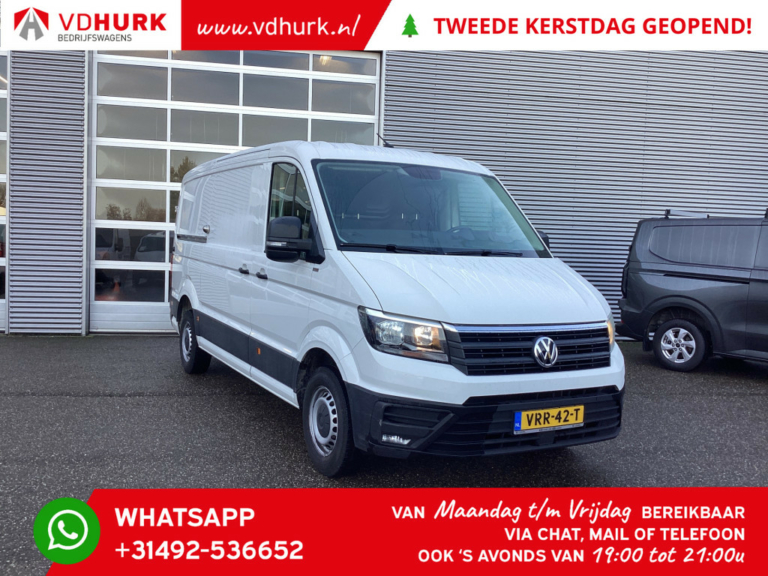 Volkswagen Crafter Furgoneta 2.0 TDI L3H2 Gev.stoel/ CarPlay/ Camera/ Cruise/ Airco/ 270Gr. puertas