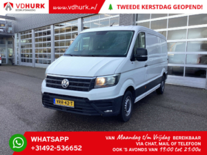 Volkswagen Crafter Van 2.0 TDI L3H2 Gev.stoel/ CarPlay/ Kamera/ Cruise/ Airco/ 270Gr. Türen