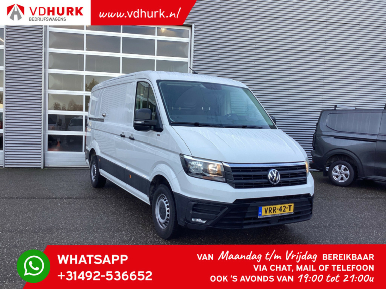 Volkswagen Crafter Van 2.0 TDI L3H2 Gev.stoel/ CarPlay/ Camera/ Cruise/ Airco/ 270Gr. usi