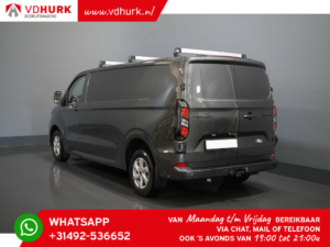 Ford Transit Custom Furgón 300 2.0 TDCI 136 CV L2 Limited BPM FREE/ Calefacción de pie/ Calefacción de asiento/ Climatización/ CarPlay/ Cámara/ PDC/ LMV/ Cruise/ Gancho de remolque