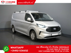 Ford Transit Custom Furgón 300 2.0 TDCI 136 CV L2 Limited BPM FREE/ Calefacción de pie/ Calefacción de asiento/ CarPlay/ Climatización/ Cámara/ PDC/ LMV/ Crucero