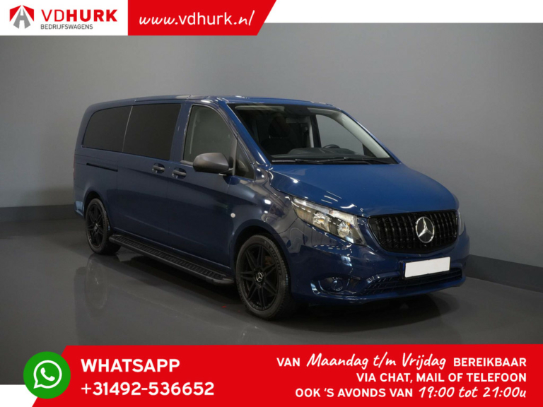 Mercedes-Benz Vito Van 114 CDI Aut. L3 DC Doble Cabina Seatverw./ CarPlay/ Camera/ PDC/ 19" LMV/ Sidesteps/ Cruise