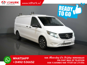 Mercedes-Benz Vito Van 119 CDI Aut. L3 XL ZGAN (ДЕМО) BPM БЕЗКОШТОВНО! Підлоговий обігрівач/ Інтер'єр/ LED/ Seatverw./ CarPlay/ Камера/ Navi/ LMV/ Cruise/ PDC/ Trek