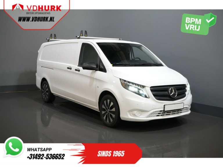 Mercedes-Benz Vito Van 119 CDI Aut. L3 XL ZGAN (ДЕМО) BPM БЕЗКОШТОВНО! Підлоговий обігрівач/ Інтер'єр/ LED/ Seatverw./ CarPlay/ Камера/ Navi/ LMV/ Cruise/ PDC/ Trek