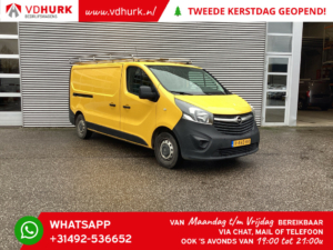 Opel Vivaro Van 1.6 CDTI 120 к.с. L2 2x зсувні двері/ багажник на даху/ сходи/ круїз/ буксирний гак/ кондиціонер