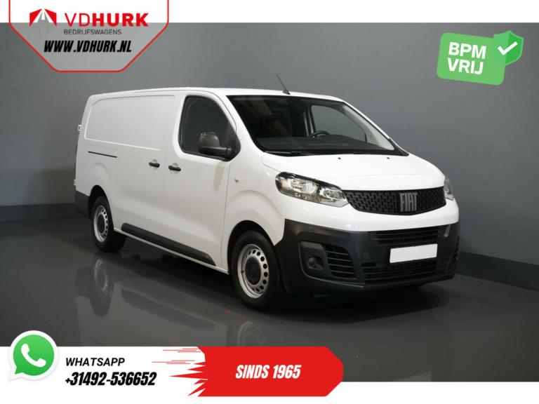 Fiat Scudo Van 2.0 MJ 145 CP Aut. L3 Interior/ Încălzire stand/ Încălzire scaune/ Croazieră/ Aer condiționat/ Cârlig remorcare