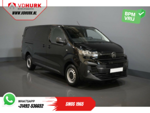 Citroën Jumpy Bestelbus 2.0 HDI 145 pk L3 BPM VRIJ/ Virtual Cockpit/ Carplay/ Camera/ PDC/ Cruise/ Airco