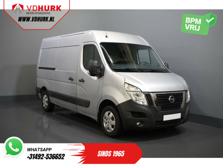 Opel Movano Van (Nissan NV400) 35 2.3 dCi 136 hp L2H2 2x Sliding door/ Climate/ Navi/ Cruise/ Camera/ PDC/ Towing hook