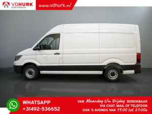 Volkswagen Crafter Bestelbus 35 2.0 TDI 140 pk DSG Aut. L3H3 BPM VRIJ! LED/ Virtual Cockpit/ Camera/ Cruise/ Carplay/ Gev.Stoel