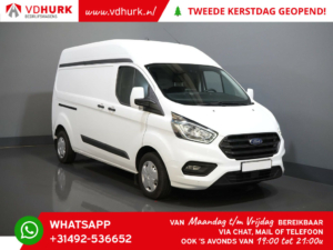 Ford Transit Custom Van 300 2.0 TDCI 130 ch L2H2 Trend Adapt.Cruise/ Navi/ Carplay/ PDC/ Airco